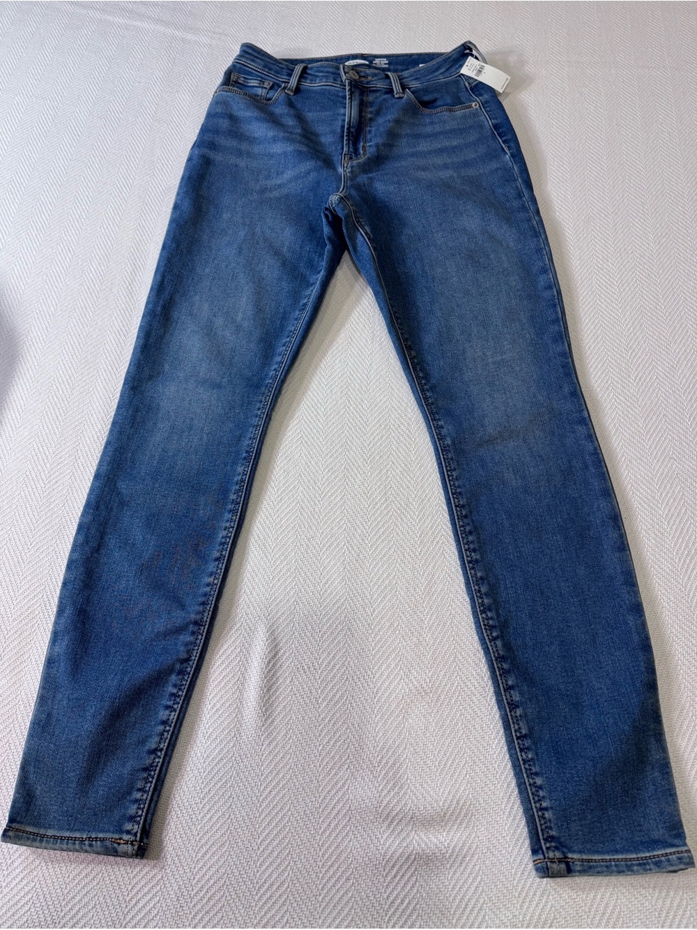 Old Navy Women's RockStar Super Skinny High Rise “Built In Warm Jeans Size 6
